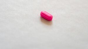 Diphenhydramine, an over-the-counter antihistamine commonly known by the brand name Benadryl, is typically used to alleviate symptoms of allergies, hay fever, and the common cold