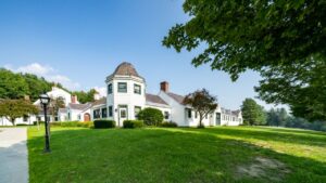 The facade of Swift River in Cummington, MA