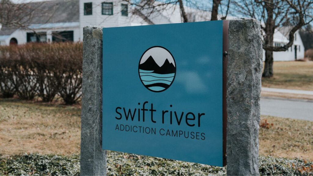 Swift River sign