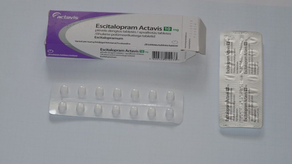 A package of Lexapro from Europe