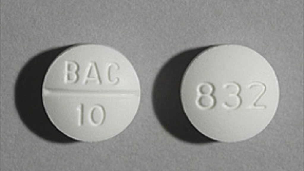 Baclofen pill