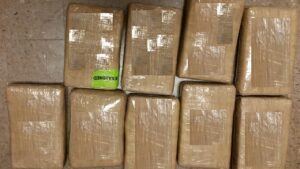 coke packages seized by the DEA