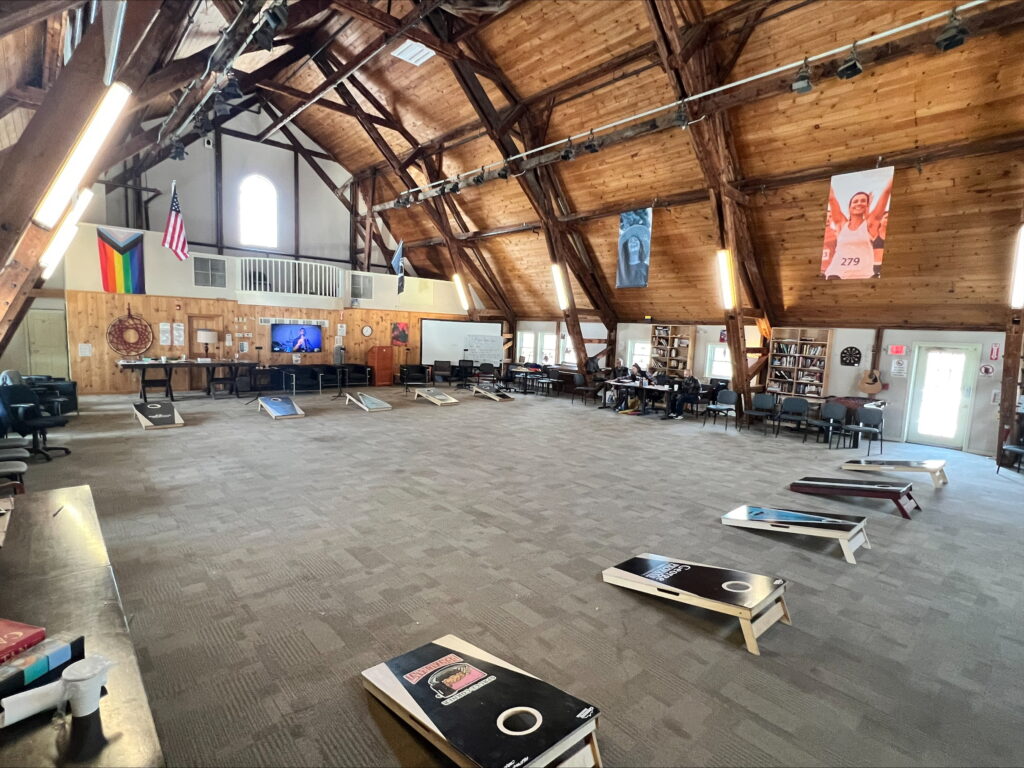 Boards in Great Room