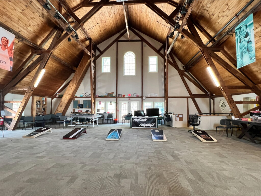 Boards in Great Room